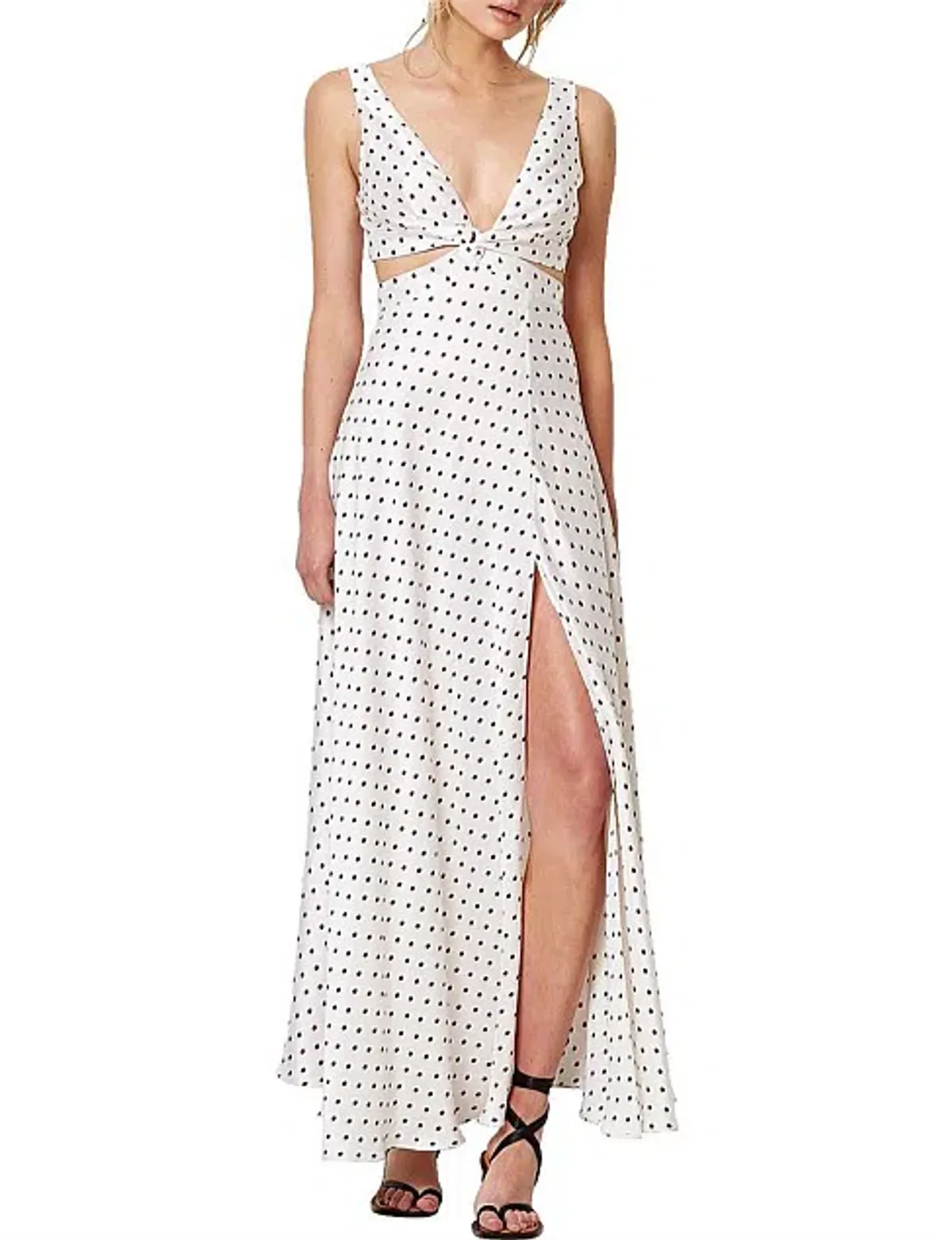 Bec & Bridge Little Cuba Maxi Dress Polka Dot Size 8 for rent on The Volte - main image
