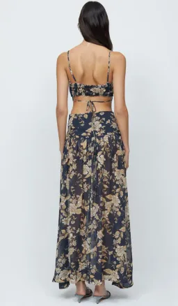 Bec & Bridge Opaline Crop Top and Maxi Skirt Set Floral Size 8  for rent on The Volte - image 3
