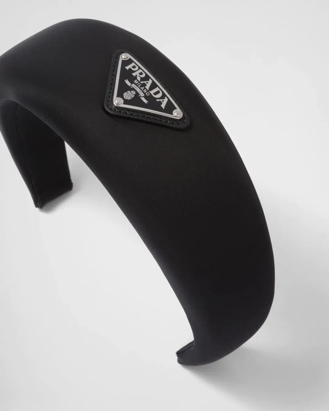 Prada Re-Nylon Black headband Black for rent on The Volte - main image