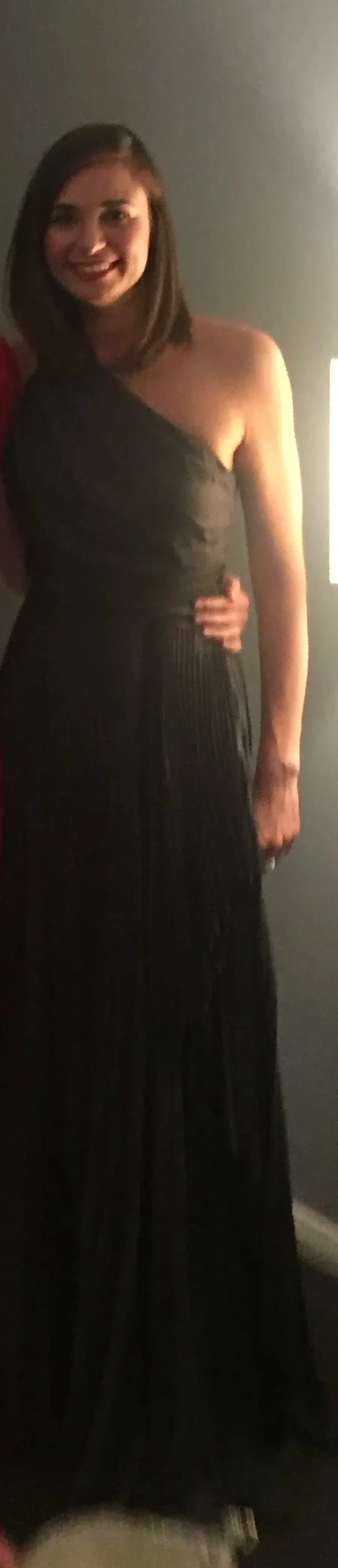 Aurelio Costarella Long Grey/Silver dress for rent on The Volte - main image