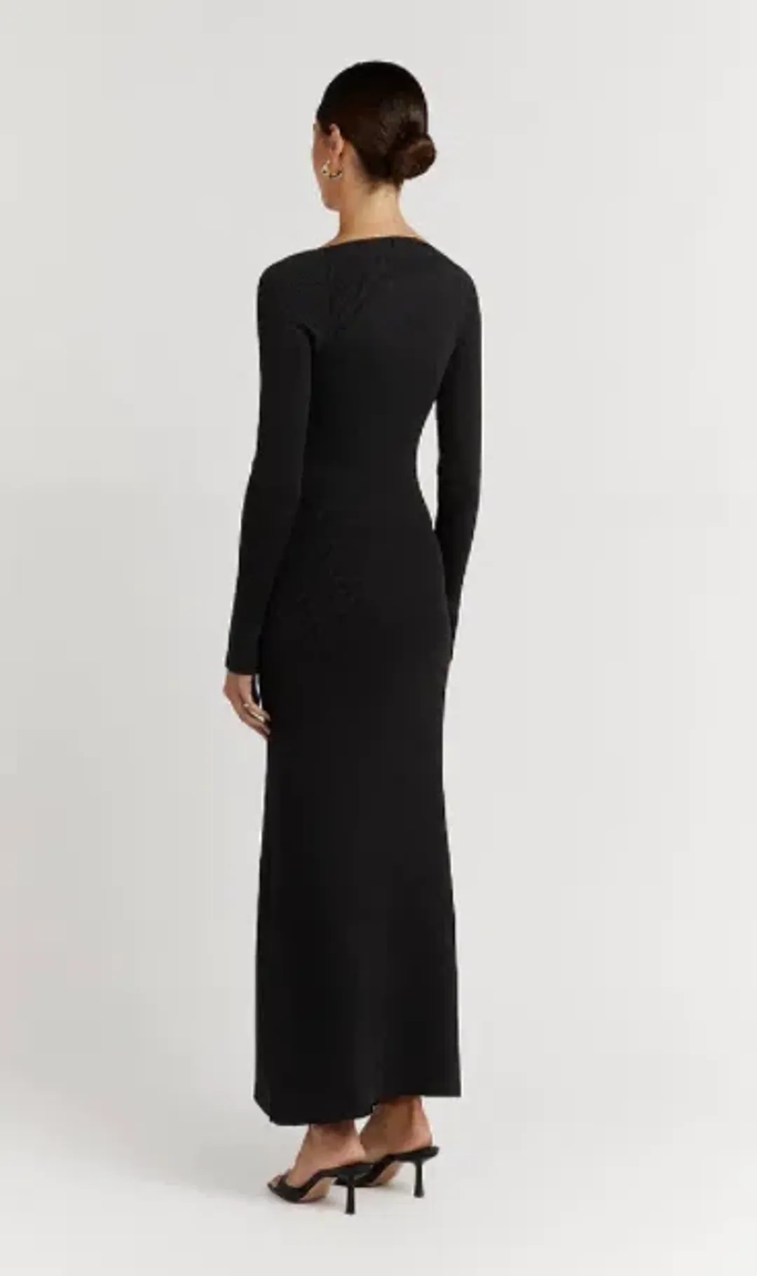 DISSH Janie Sweetheart Knit Dress Black Size S/Au 8 for rent on The Volte - main image