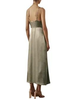 Shona Joy La Lune Cocktail Midi Dress in Sage Size 8 for rent on The Volte - image 2