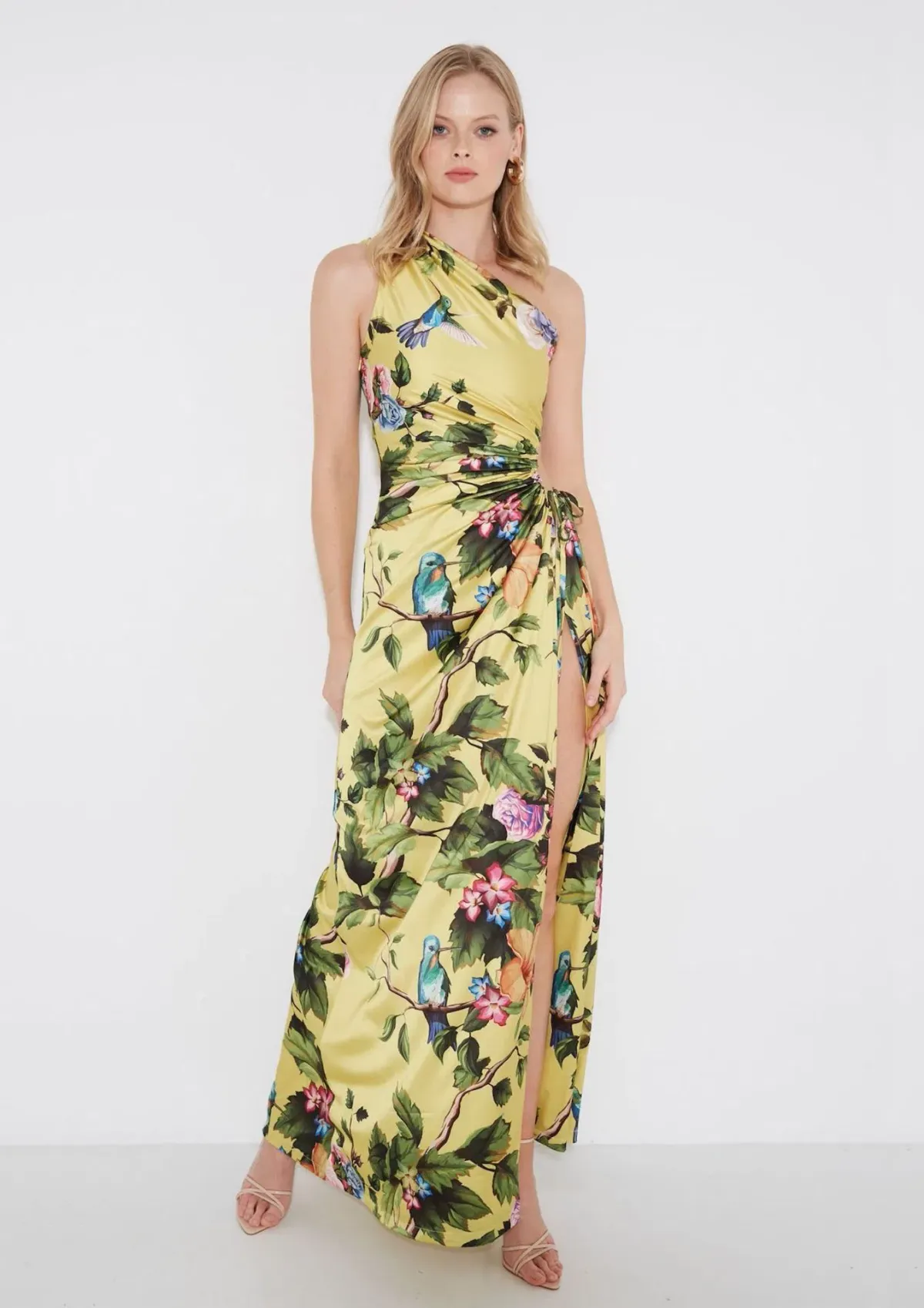Sonya Moda Nour Maxi Dress Royal Botanica Floral Size 10 / M for rent on The Volte - main image