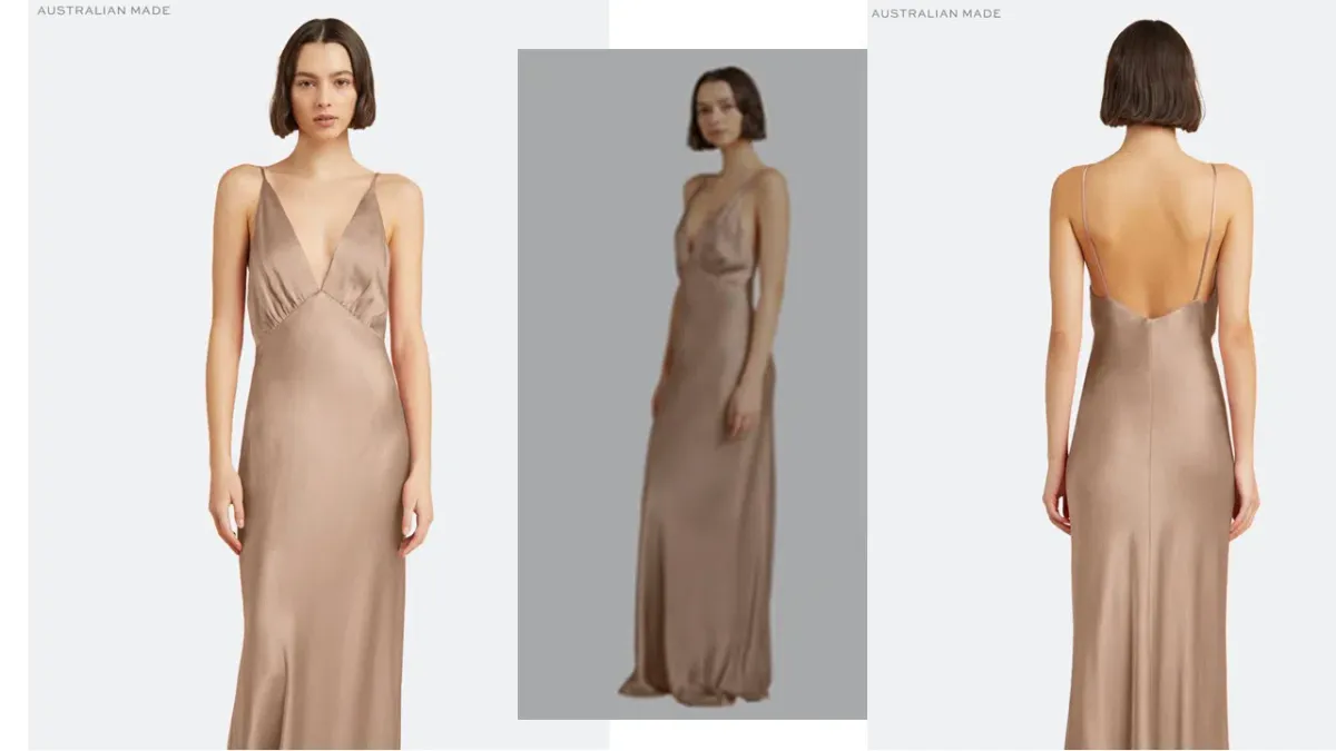 BEC & BRIDGE; LORELAI V MAXI DRESS SIZE 10 for rent on The Volte - main image