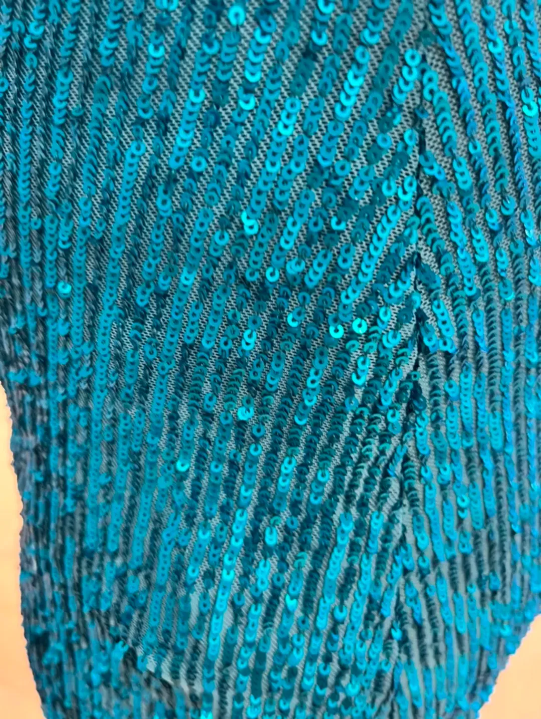 Rebecca Vallance Missing Hours Midi Dress Turquoise Size 8 for rent on The Volte - main image