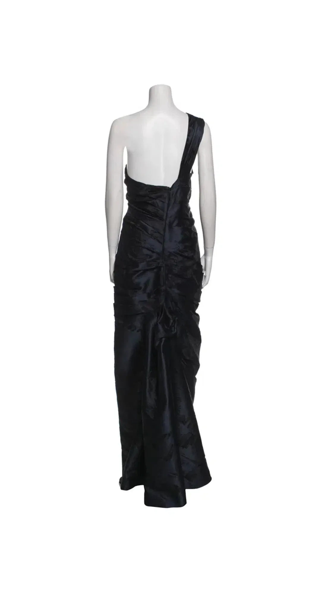 J. Mendel Paris Floor-Length Gown Navy Blue Size AU 12  for rent on The Volte - main image