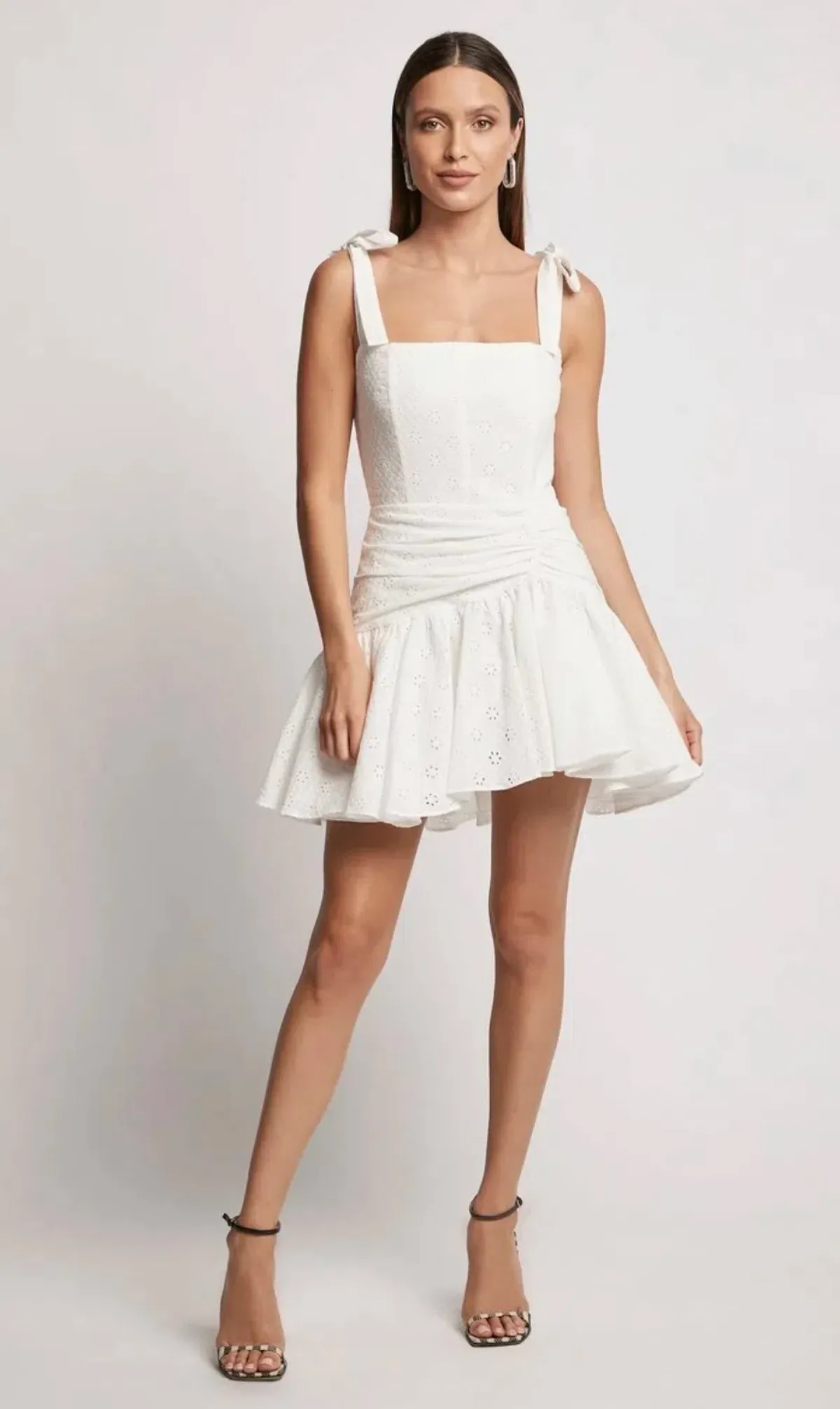 Sofia the Label Alaska Dress Mini Dress White Size 8 for rent on The Volte - main image