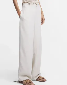 Dion Lee Macrame Pant in Ivory Size XS / AU 6 for rent on The Volte - image 3