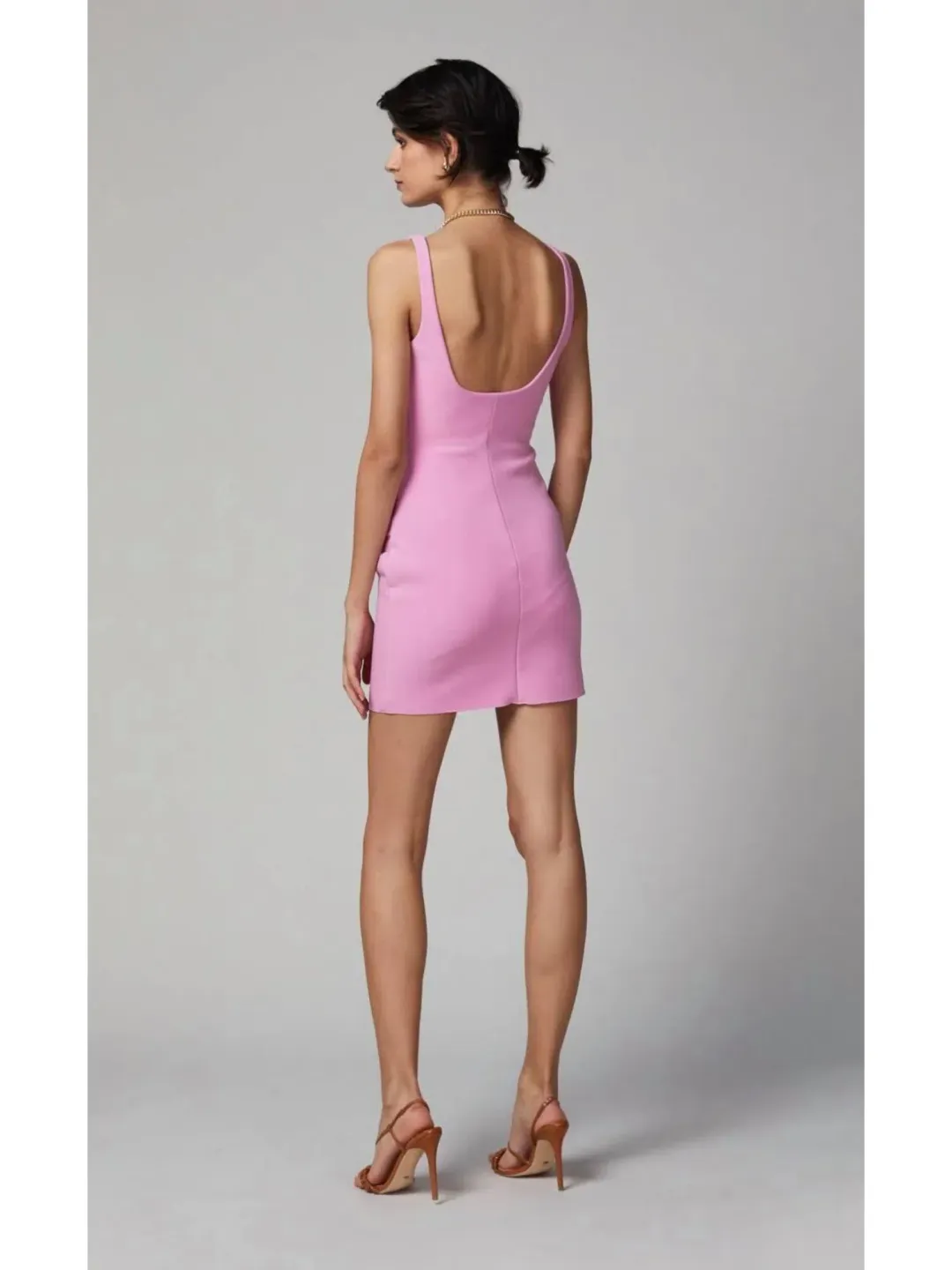 Bec & Bridge Joelle Mini Dress Pink Size AU 6 for rent on The Volte - main image