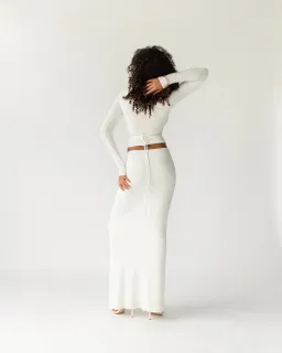Arcina Ori Aston Dress Ivory Size S/Au 8  for rent on The Volte - image 5