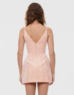 Manning Cartell Mini Mode Dress Melon Size 8 for rent on The Volte - image 2