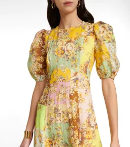Alemais Matilde Midi Dress Floral Size 6 for rent on The Volte - image 2