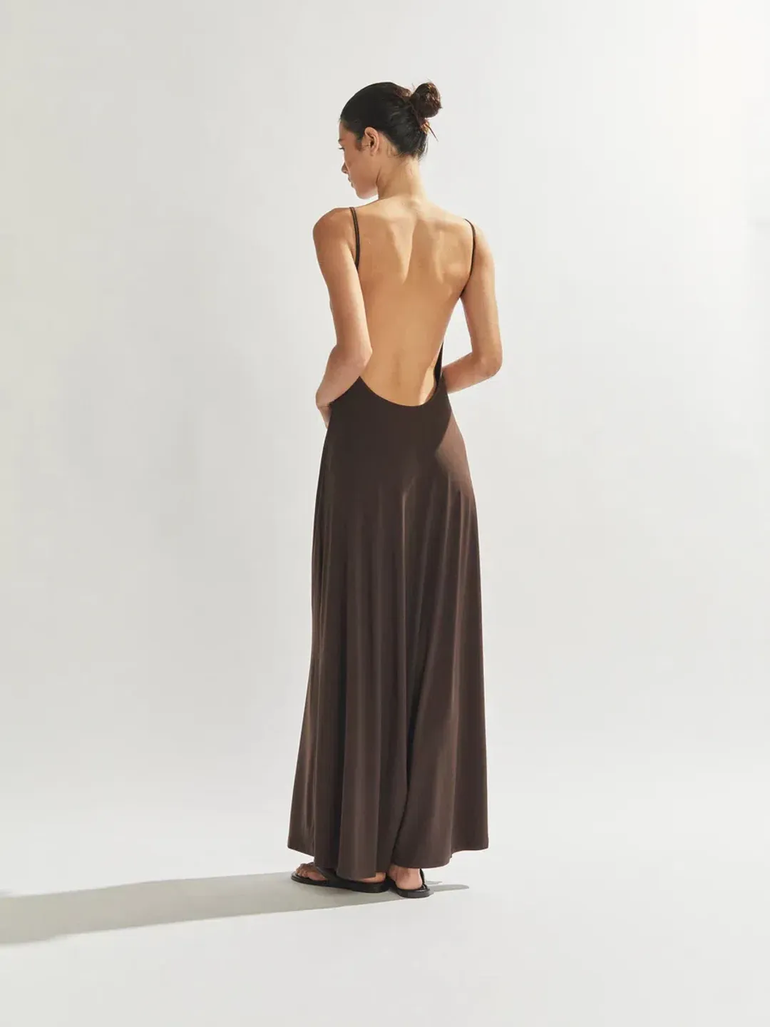 One Mile Sammy Dress Brown Size 8 for rent on The Volte - main image