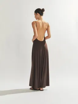 One Mile Sammy Dress Brown Size 8 for rent on The Volte - image 5
