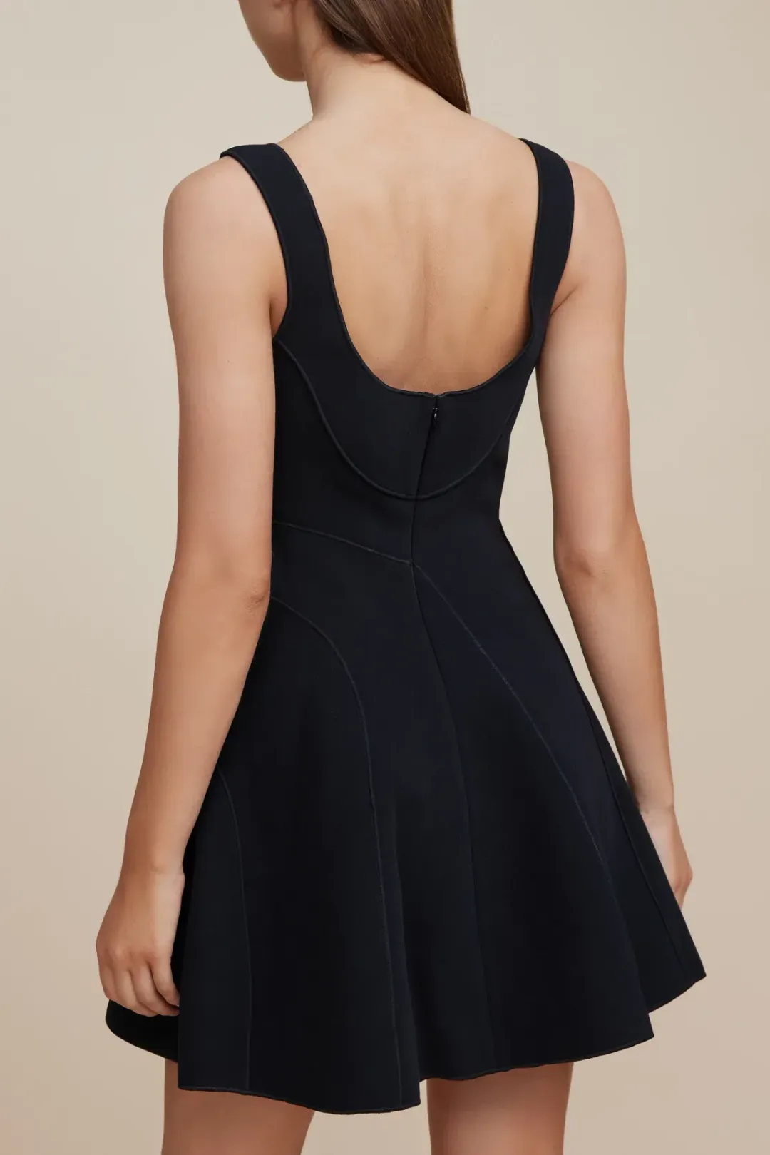Acler Gower Dress Black Size 8 for rent on The Volte - main image
