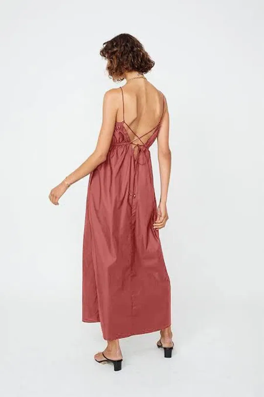 Suboo Rosanna Strappy Maxi Dress Red Size 6 / XS for rent on The Volte - main image