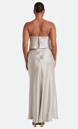 Bec & Bridge The Dreamer Overlay Dress Sand Size 10 for rent on The Volte - image 3