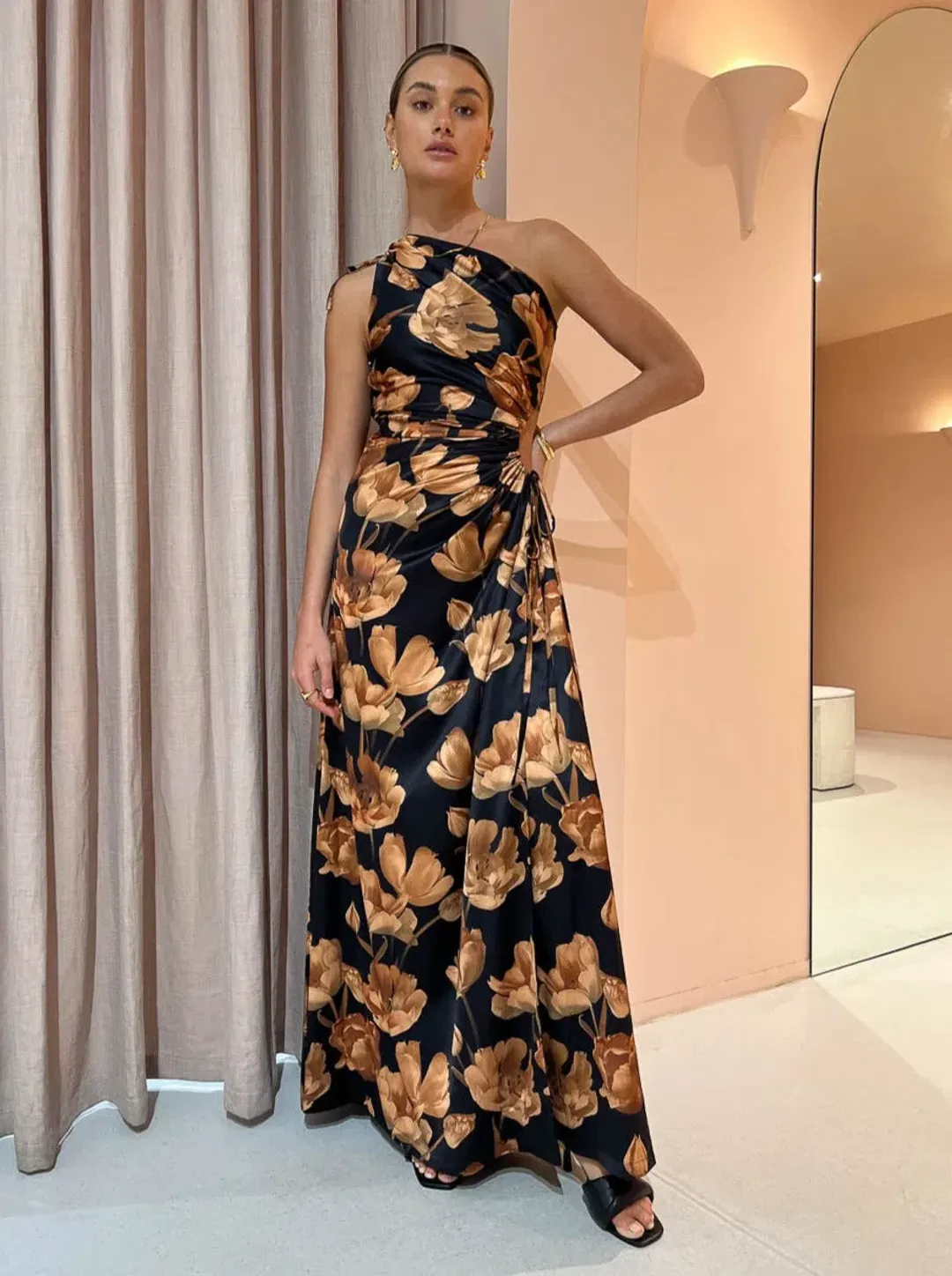 Sonya Nour Marbella Maxi Dress Floral Size XS/Au 6 for rent on The Volte - main image