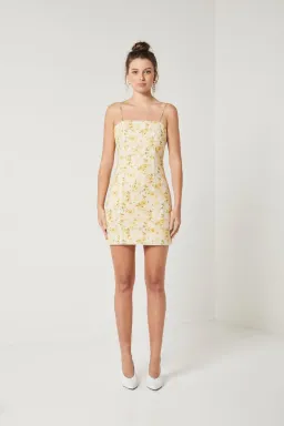 Elliatt Wattle Dress Yellow Size M/10 for rent on The Volte - image 2