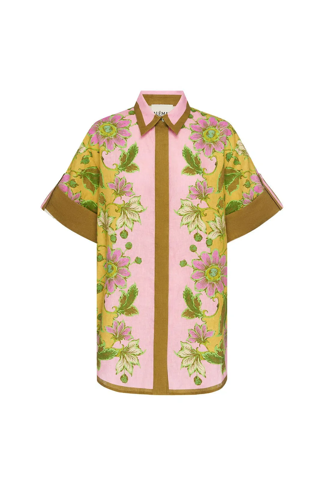 Alemais Winnie Shirt & Shorts Set Floral Size  for rent on The Volte - main image