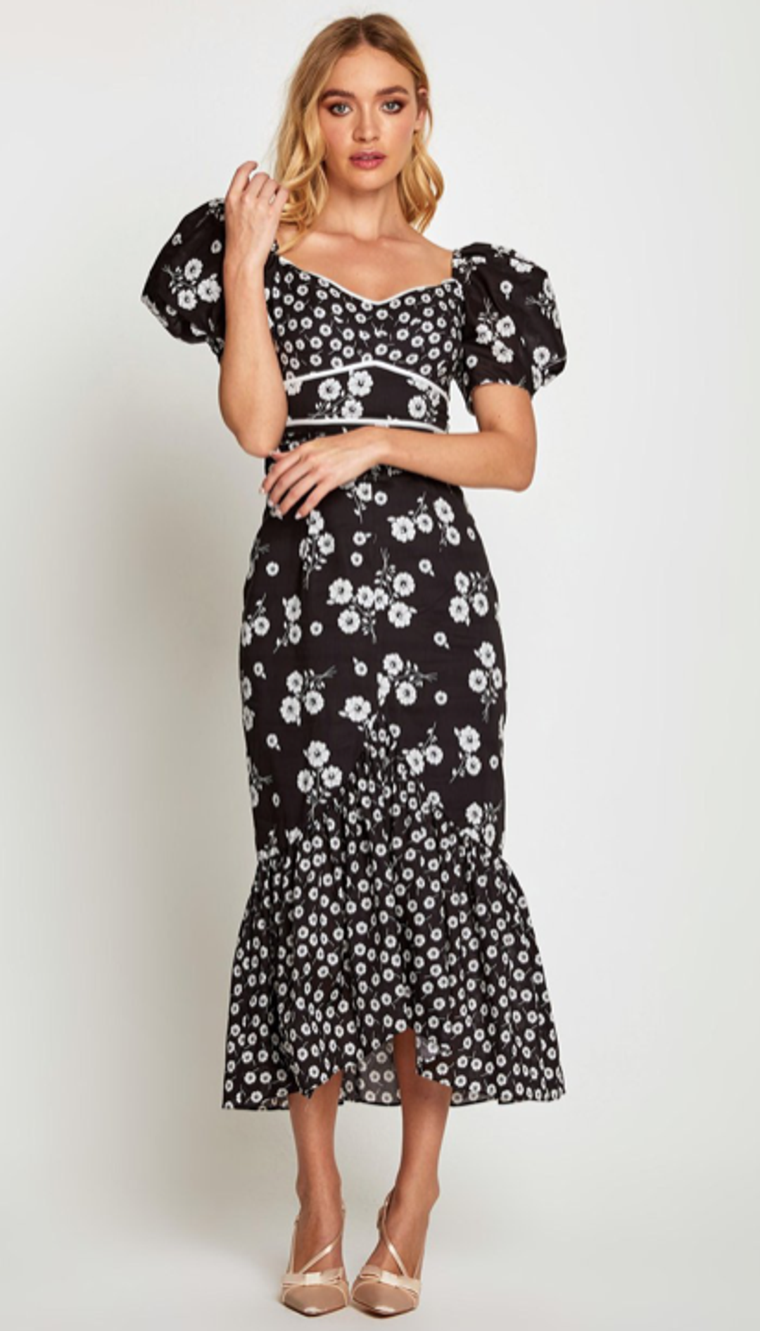Alice McCall Izabella Midi Dress Floral Size 12 for rent on The Volte - main image
