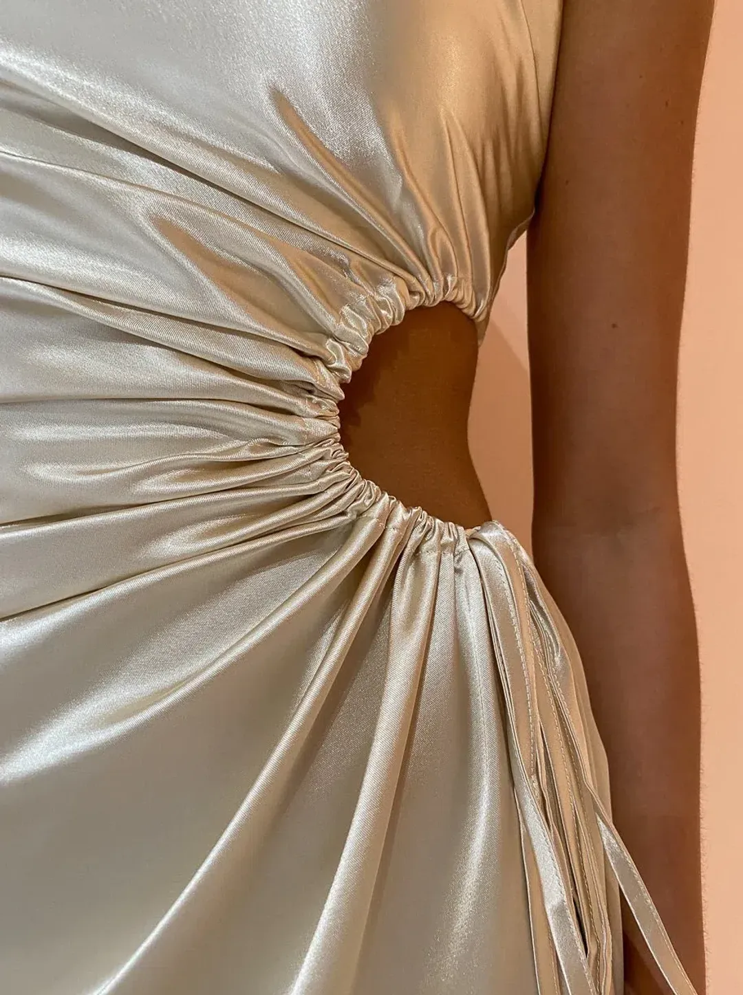 Sonya Nour Maxi Dress in Ocean Pearl Size 8 for rent on The Volte - main image