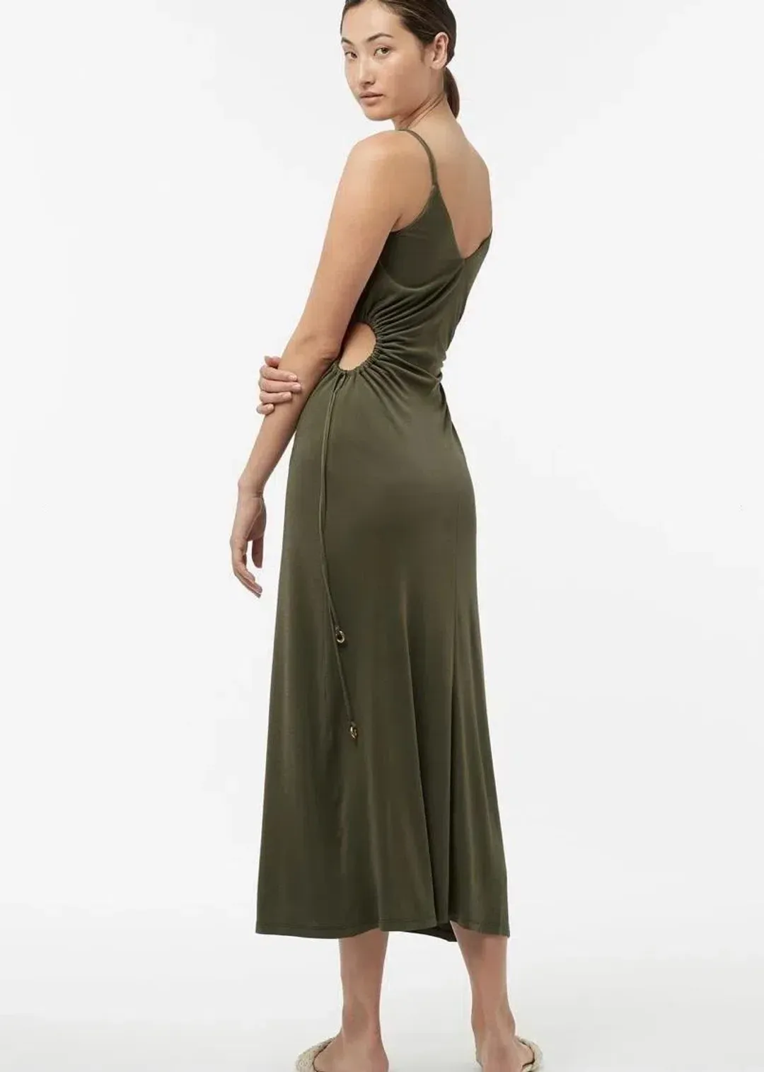 Manning Cartell Tuning in Chain Dress Green Size 12 for rent on The Volte - main image