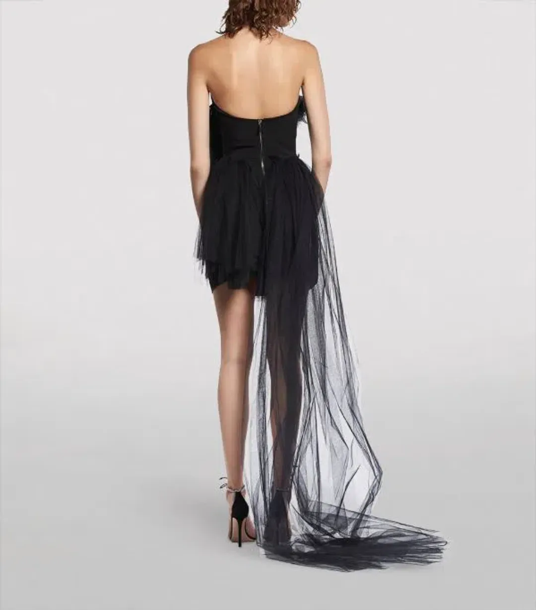 Maticevski Evermore Tulle Dress Black Size 8 for rent on The Volte - main image