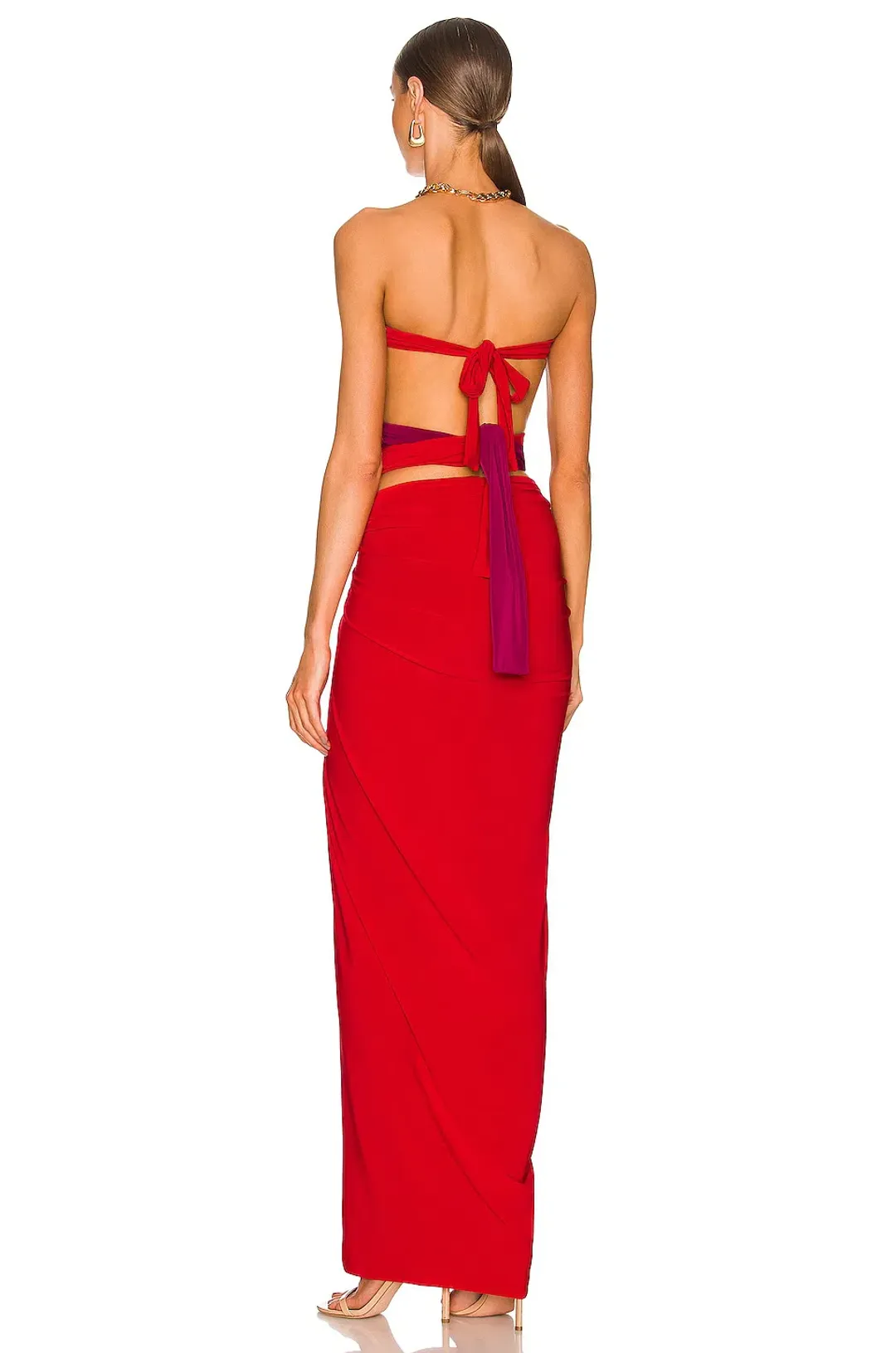 J.Angelique Femi Gown Red Size AU 6 for rent on The Volte - main image