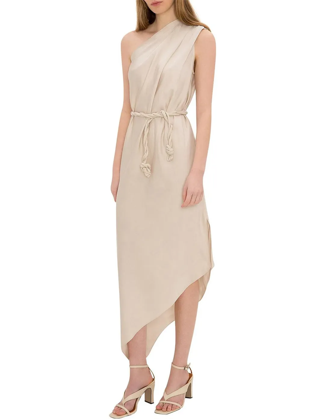 Bianca Spender Ibiza Dress Stone Size 1 / Au 8 for rent on The Volte - main image
