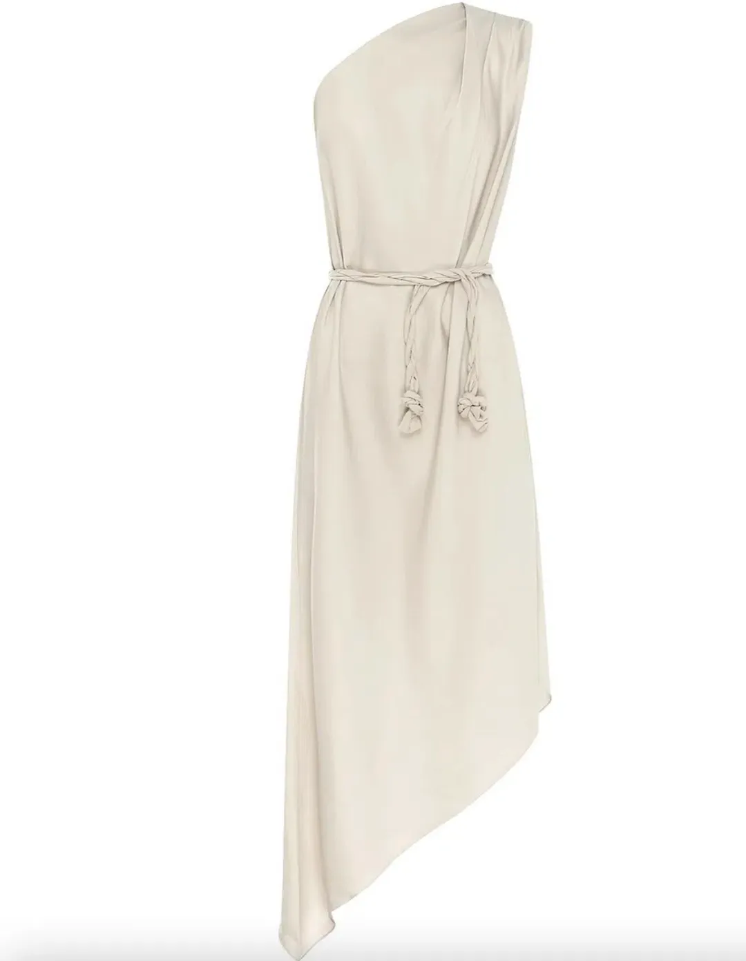 Bianca Spender Ibiza Dress Stone Size 1 / Au 8 for rent on The Volte - main image