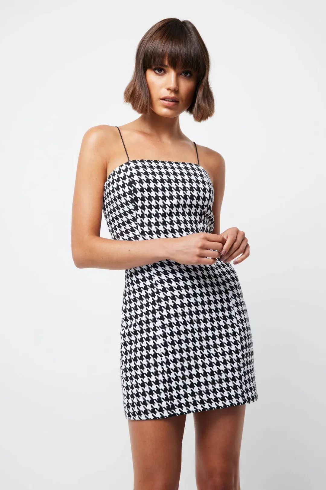 Mossman Wonderwall Mini Dress Print Size 12  for rent on The Volte - main image