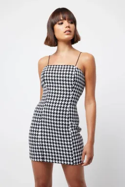 Mossman Wonderwall Mini Dress Print Size 12  for rent on The Volte - image 2