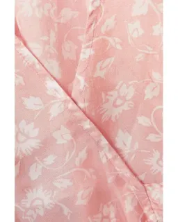 Hannah Artwear Luna Silk Wrap Maxi Dress Floral One Size   for rent on The Volte - image 4