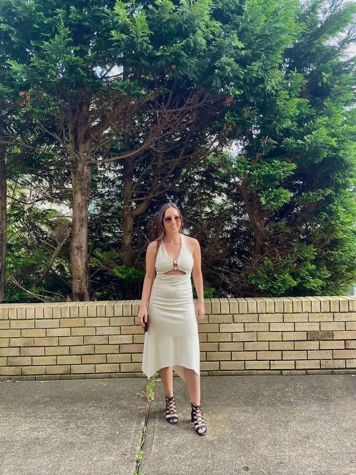 Bec & Bridge Natures Element Cut Out Dress White size 8 for rent on The Volte - main image