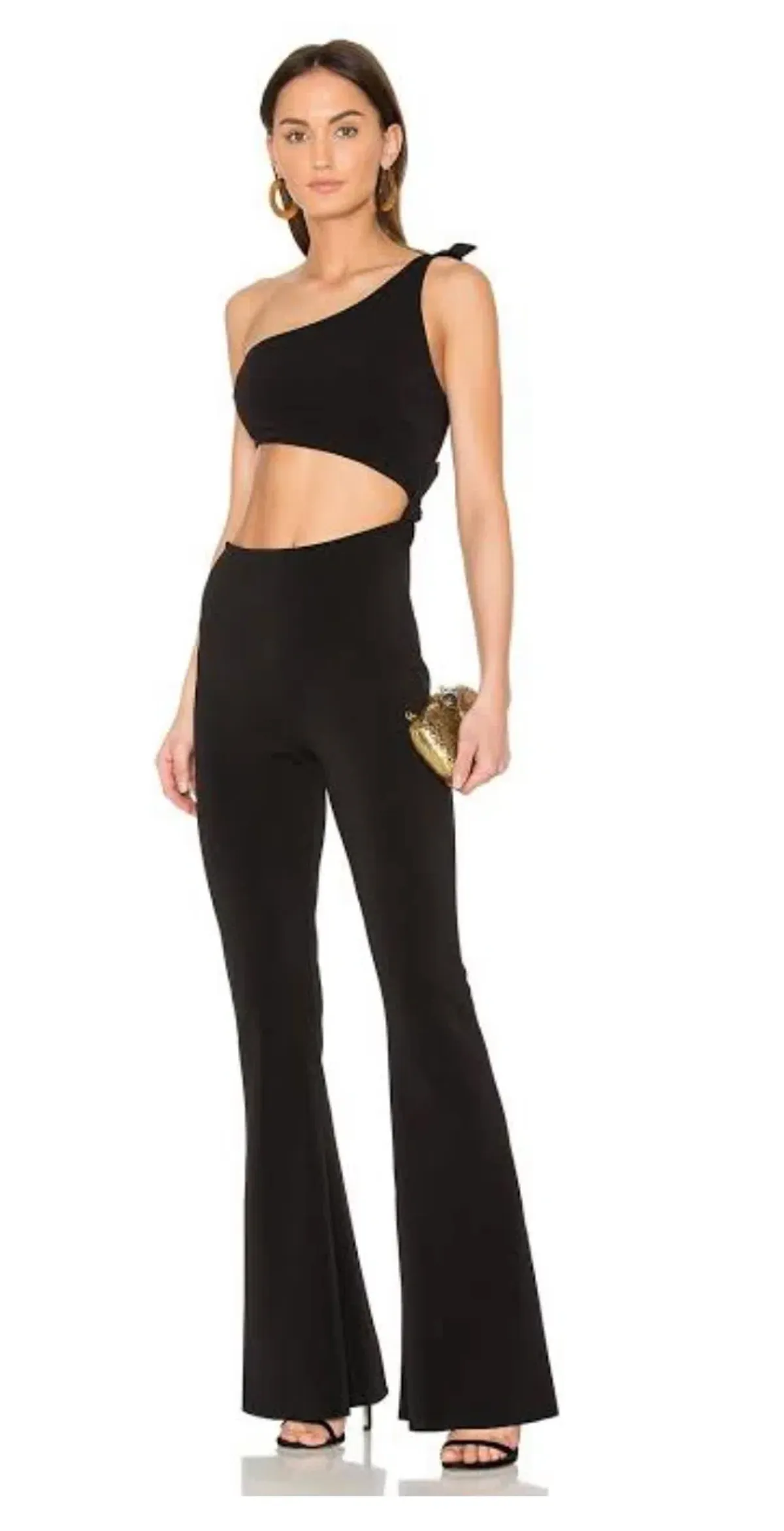 Bec & Bridge Onyx Jumpsuit Black size 8 for rent on The Volte - main image
