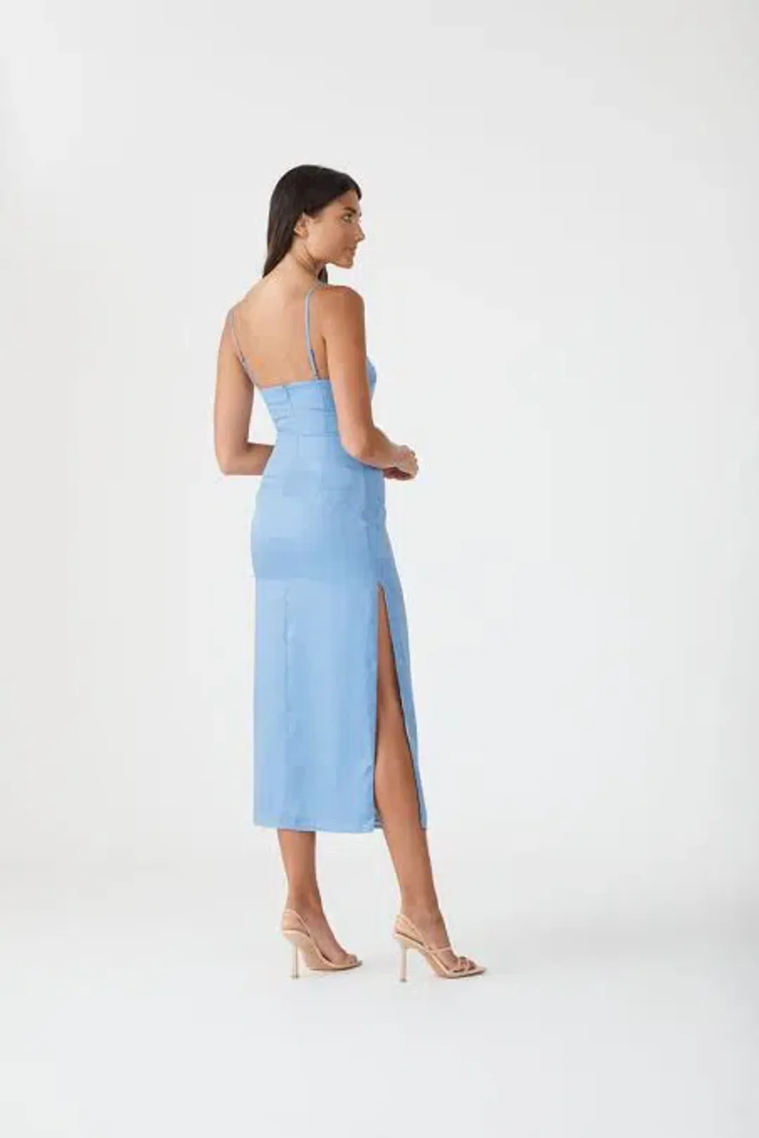 San Sloane Blaise Dress Blue Size 8 for rent on The Volte - main image
