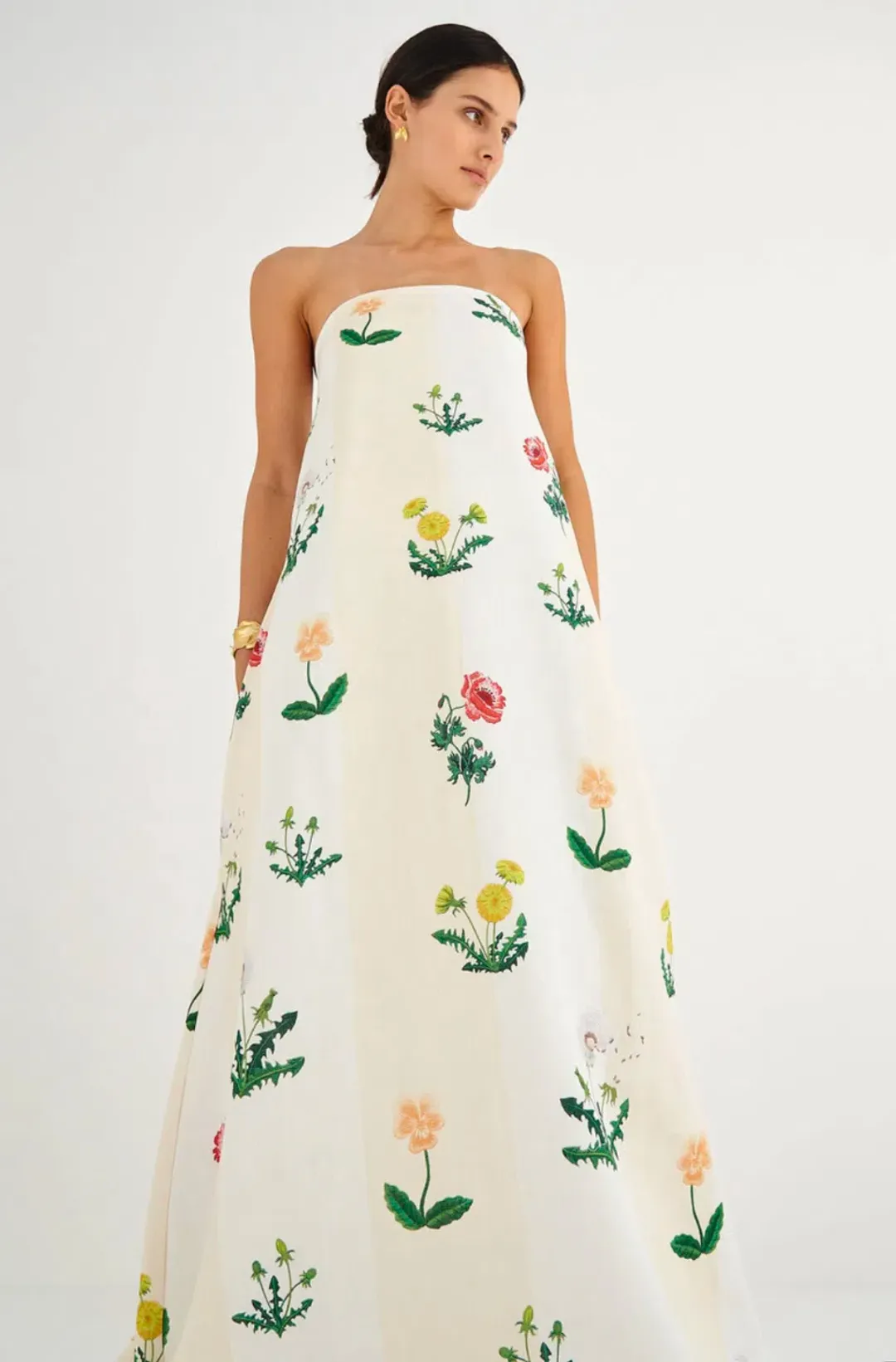 Oroton Poppy Print Dress for rent on The Volte - main image