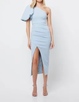 Mossman Go My Way Midi Dress Blue Size 6  for rent on The Volte - image 1
