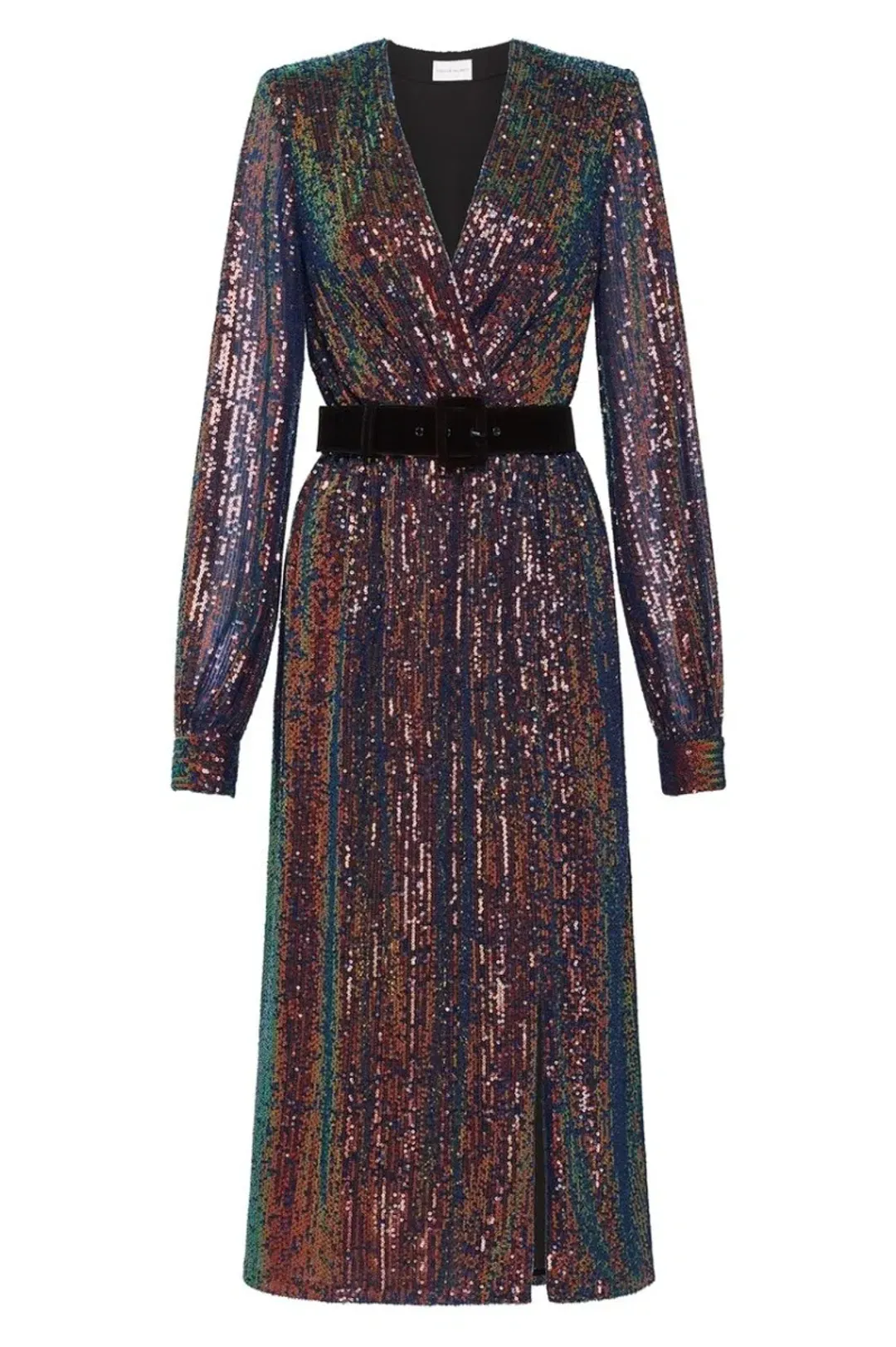 Rebecca Vallance Roxbury Midi Dress Sequin Size 6 for rent on The Volte - main image