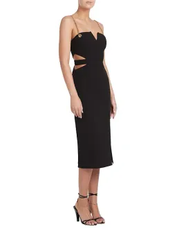 Rebecca Vallance Iman Cut Out Dress Black Size 10 for rent on The Volte - image 1