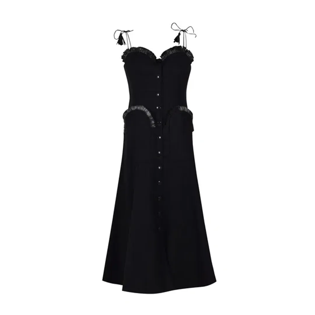 Alice McCall Black Girls on Film Dress Black Size AU 6 for rent on The Volte - main image
