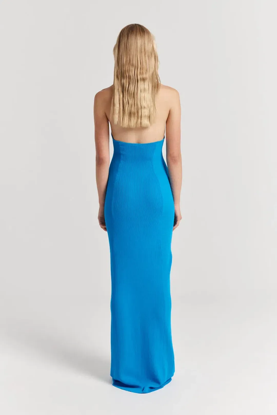 Henne Bambi Dress Blue Size 8 for rent on The Volte - main image