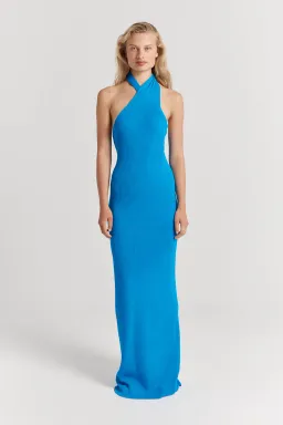 Henne Bambi Dress Blue Size 8 for rent on The Volte - image 1