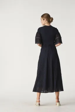 Rachel Gilbert Dillon Maxi Dress Midnight Navy Size 1 / AU 8 for rent on The Volte - image 2