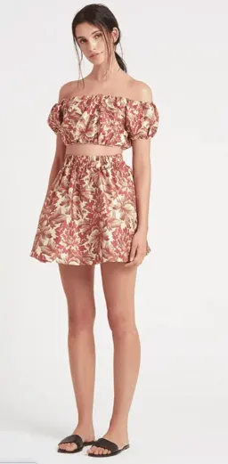 Sir the Label Valetta Off Shoulder Top Size 0 nad Mini Skirt Size 1 for rent on The Volte - image 1