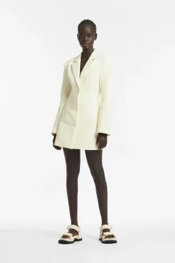 Sir the Label Marco Tailored Mini Dress Yellow Size 2 / AU 10 for rent on The Volte - image 1