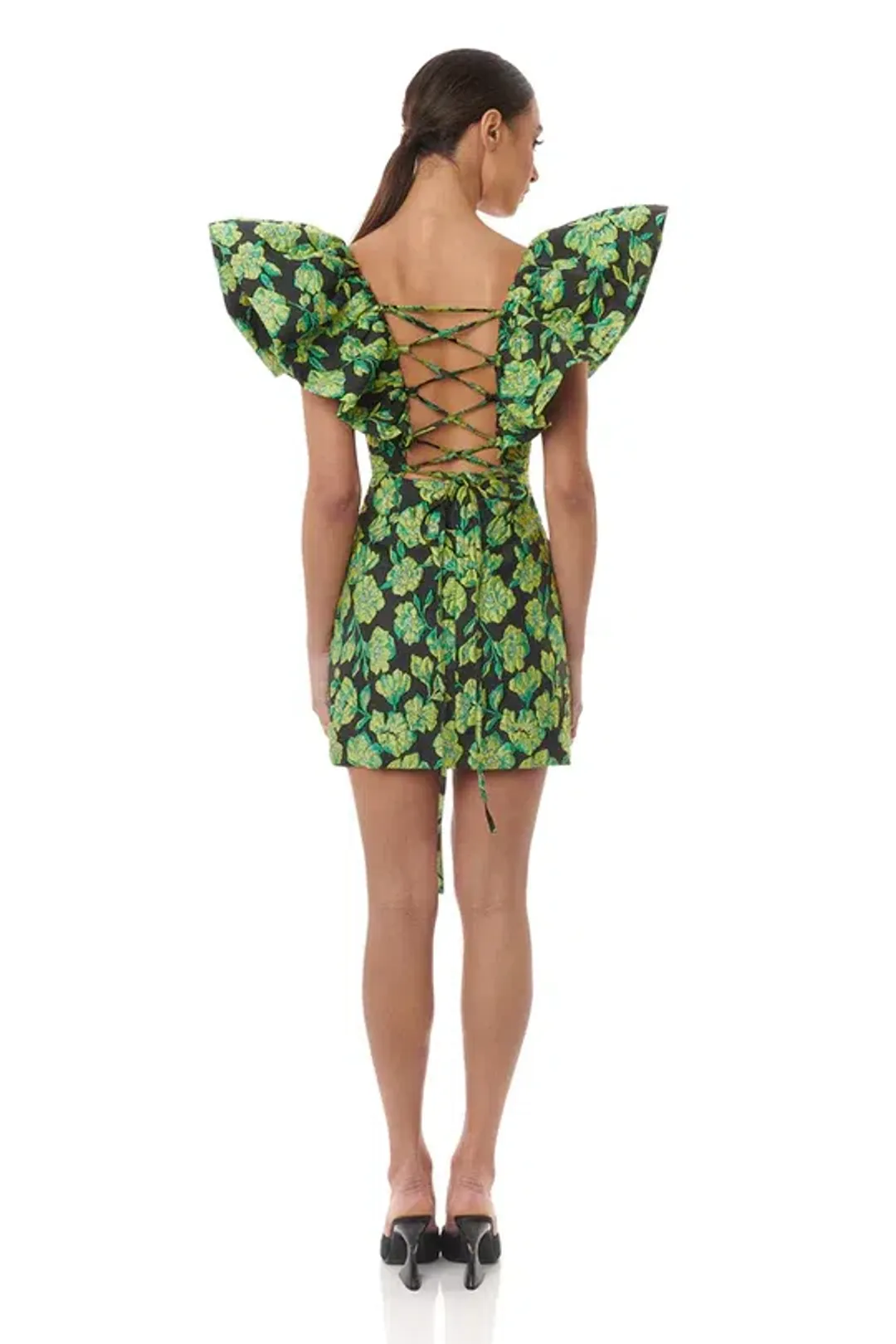 Eliya The Label Lindsey Dress Green Size M / Au 10 for rent on The Volte - main image