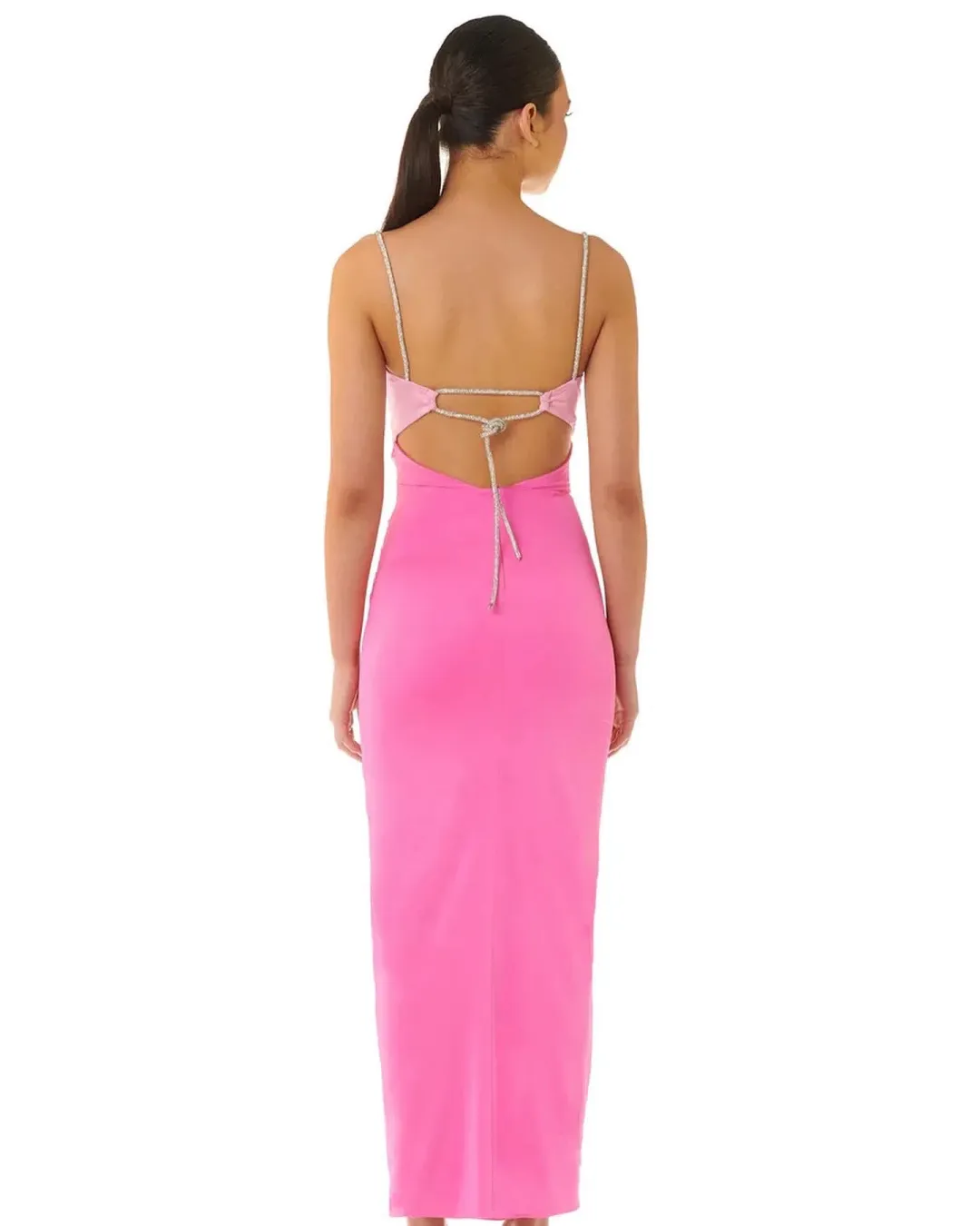 Eliya The Label Zora Dress Pink Size S / AU 8 for rent on The Volte - main image