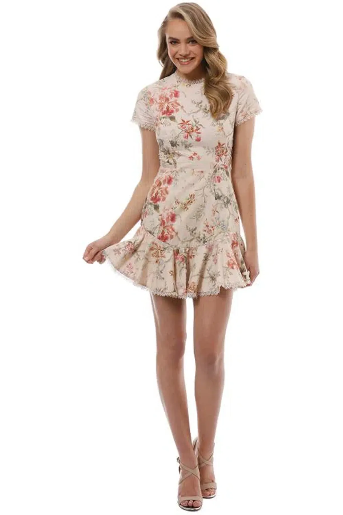 Zimmerman Mercer Dress Floral Size 0 /AU 8 for rent on The Volte - main image